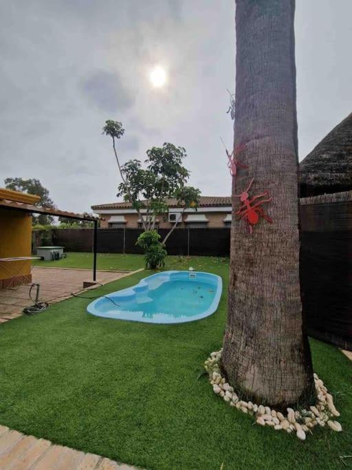 Chalet A 2 Kilometros De La Playa 奇克拉纳－德拉弗龙特拉 外观 照片